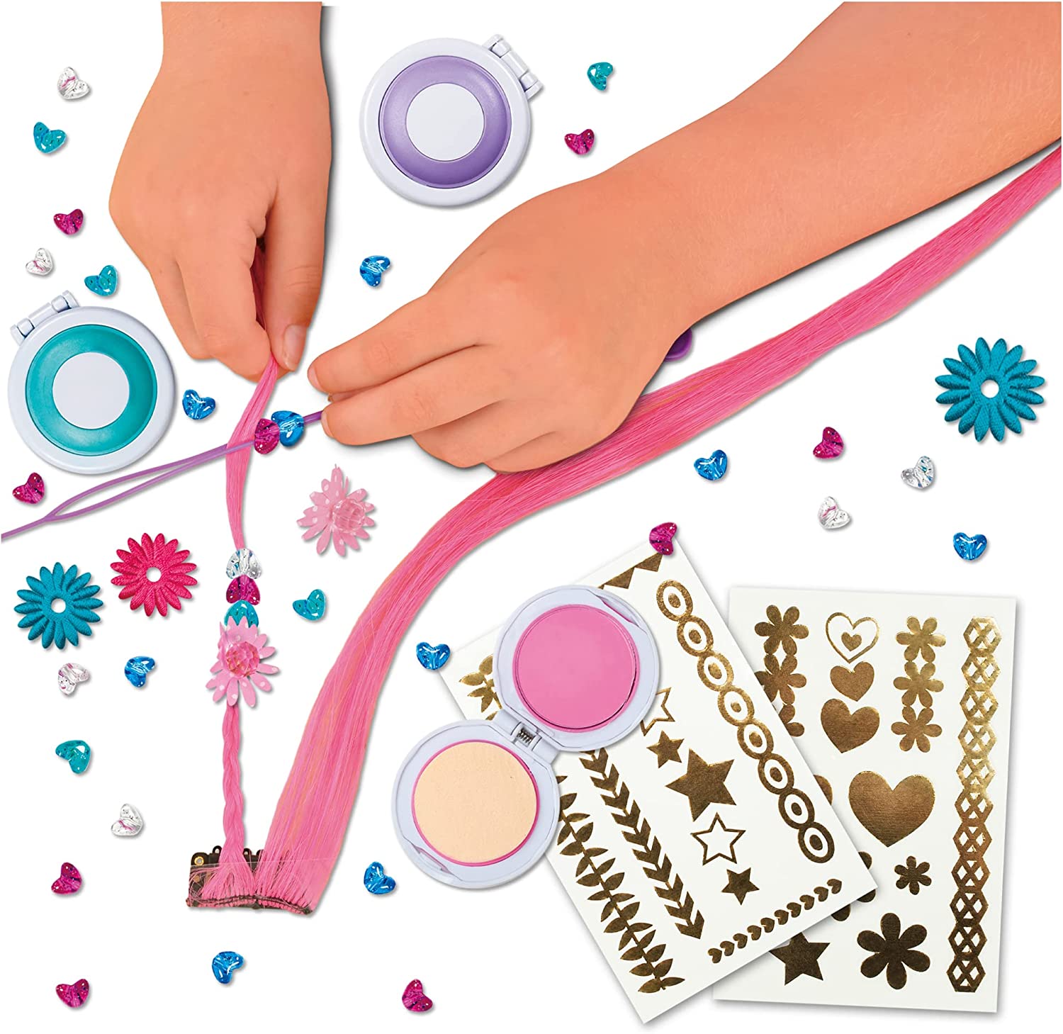 GALT Creative Hair Studio Set for Fun DIY Hair Styling
