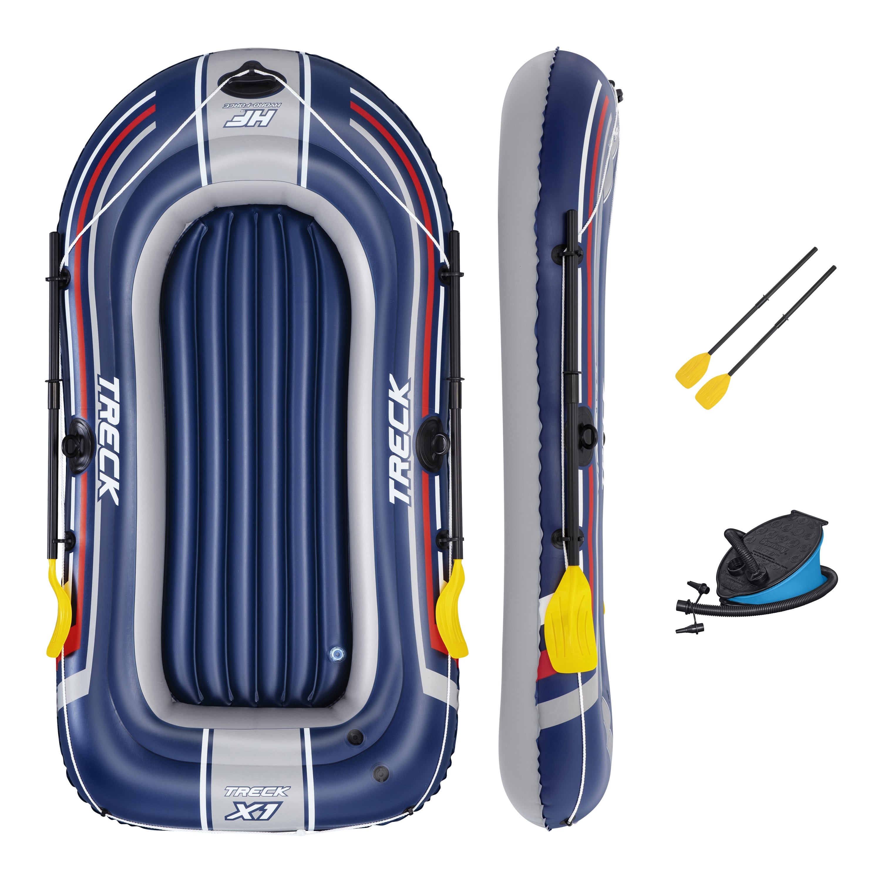 Best Deal! Bestway Hydro-Force Treck X1 Inflatable Boat Set for Outdoor Adventures