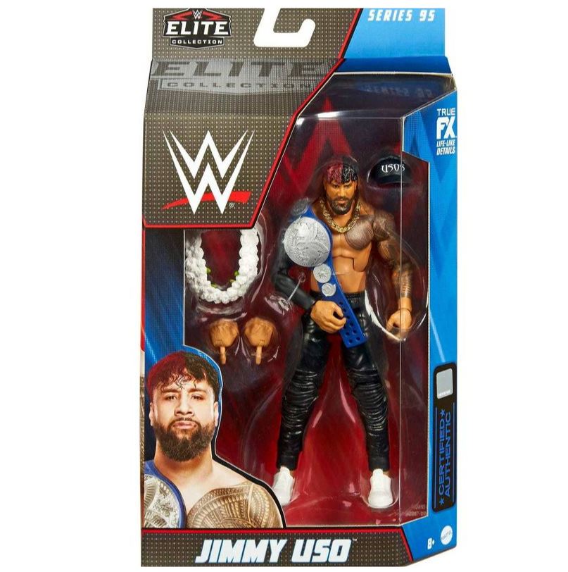 Hot! WWE Elite Collection Series 95 Jimmy Uso Action Figure
