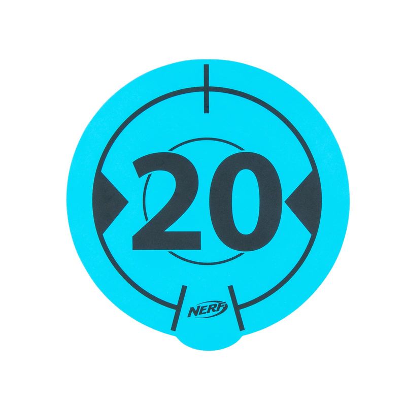 NERF Elite Wall - To - Wall Reusable Adhesive Shooting Targets