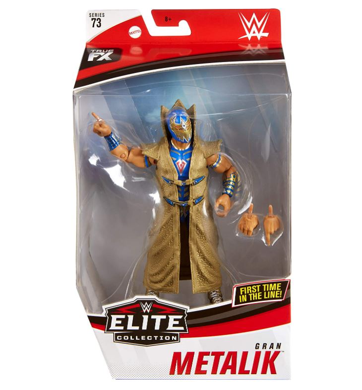 Hot Sale! WWE Elite Collection Series 73 Action Figure - Gran Metalik for Fans and Collectors