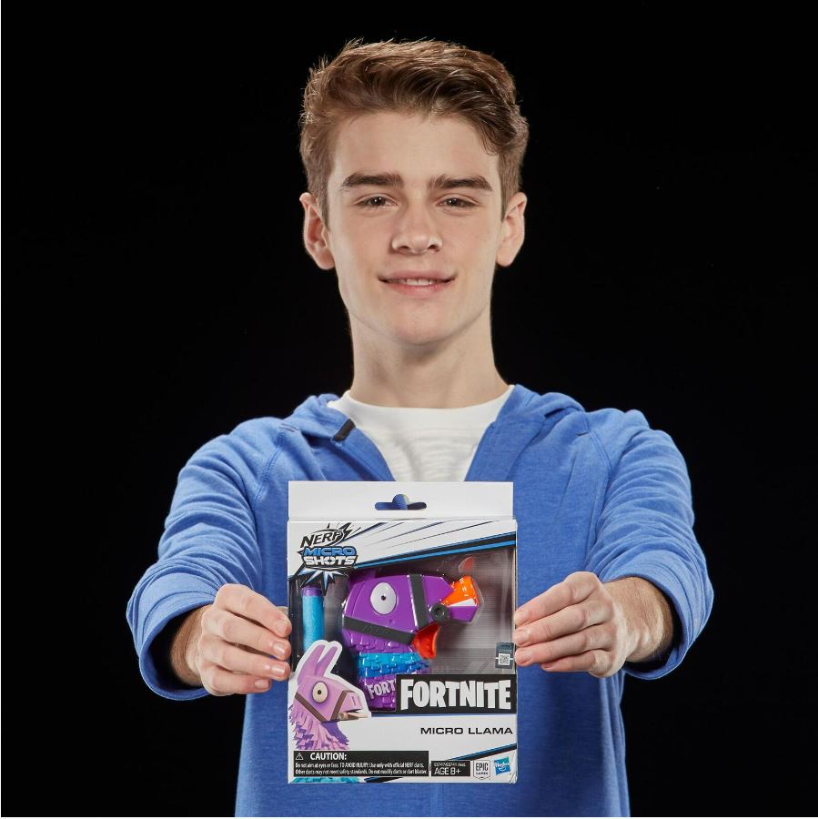Hot! Nerf Fortnite Micro Llama Microshots Blaster