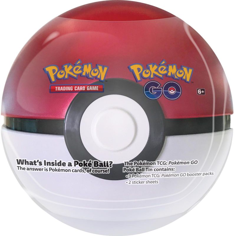 Assorted Styles Pokemon Go Pokeball Tin for Pokémon TCG