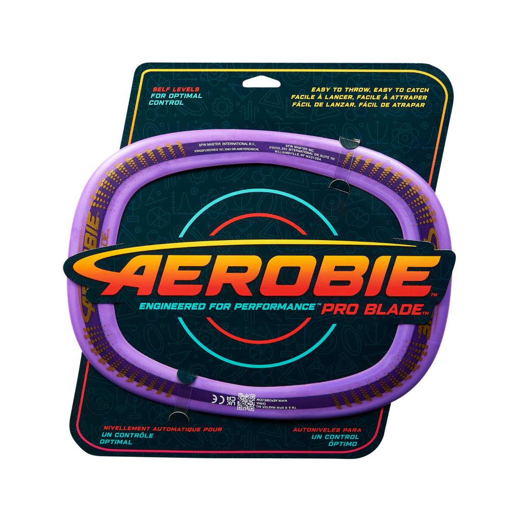 Hot Deal! Purple Aerobie Pro Blade - Ideal Self - Leveling Throw Ring for All Ages