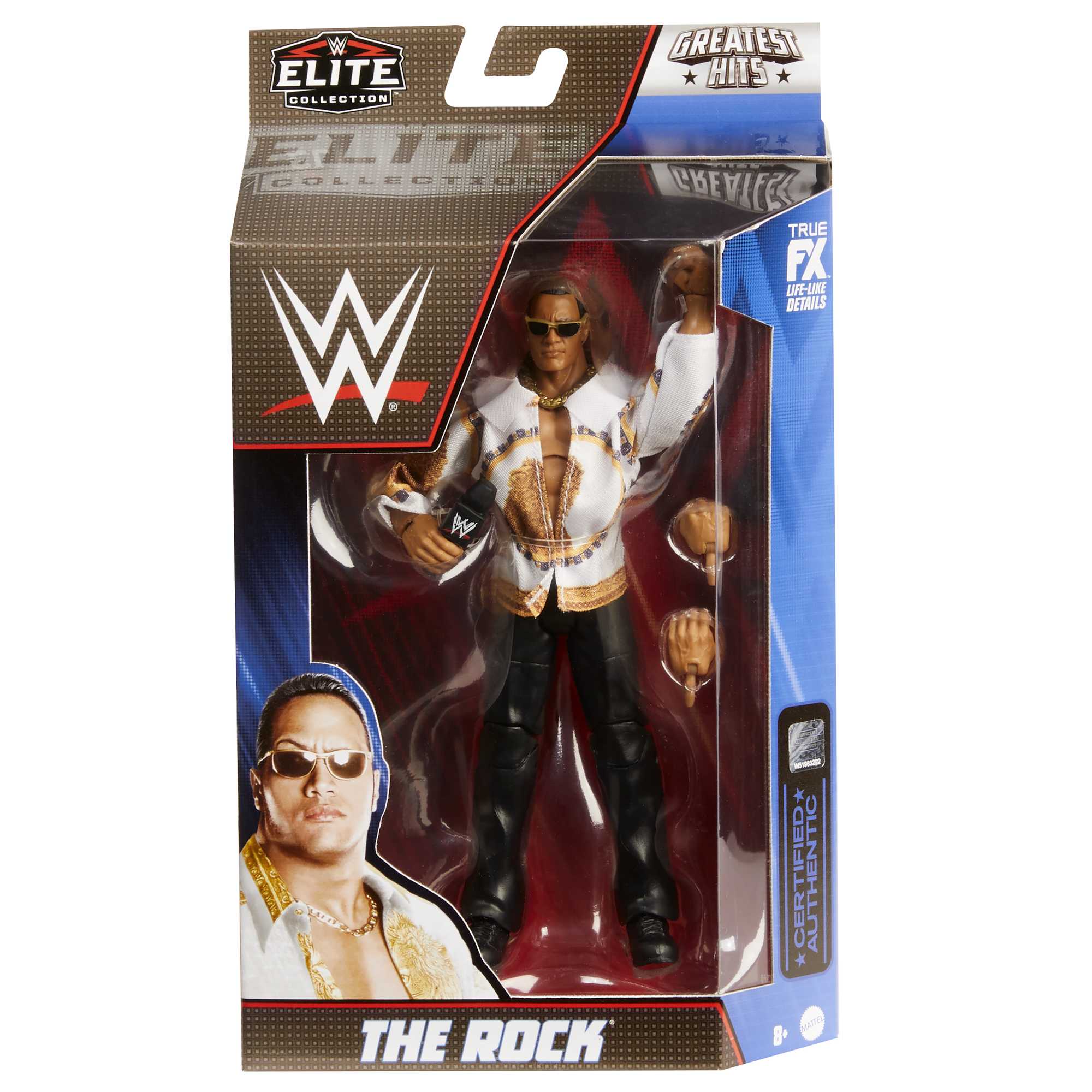 Hot! WWE Elite Collection - The Rock Action Figure Greatest Hits
