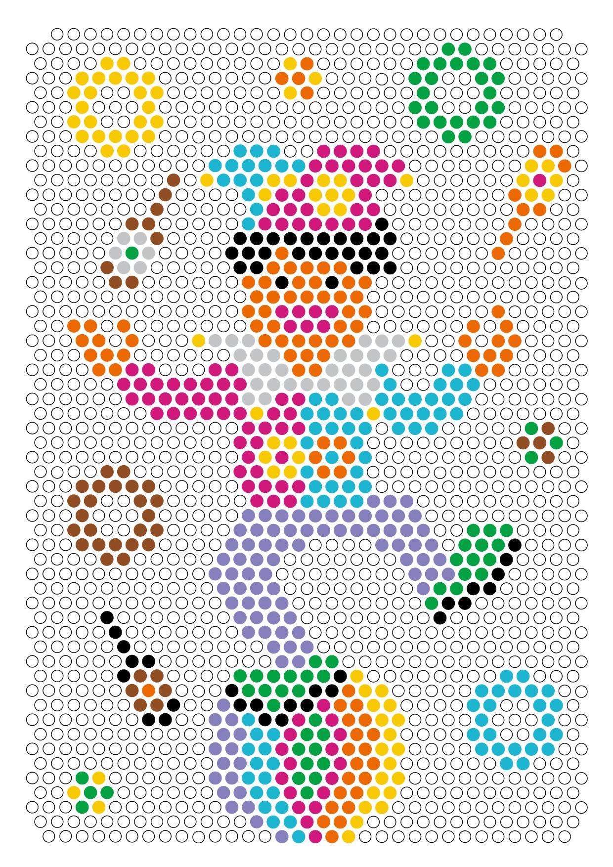 Playgo Peg - A - Mosaic Kit: Create Your Own Masterpiece!