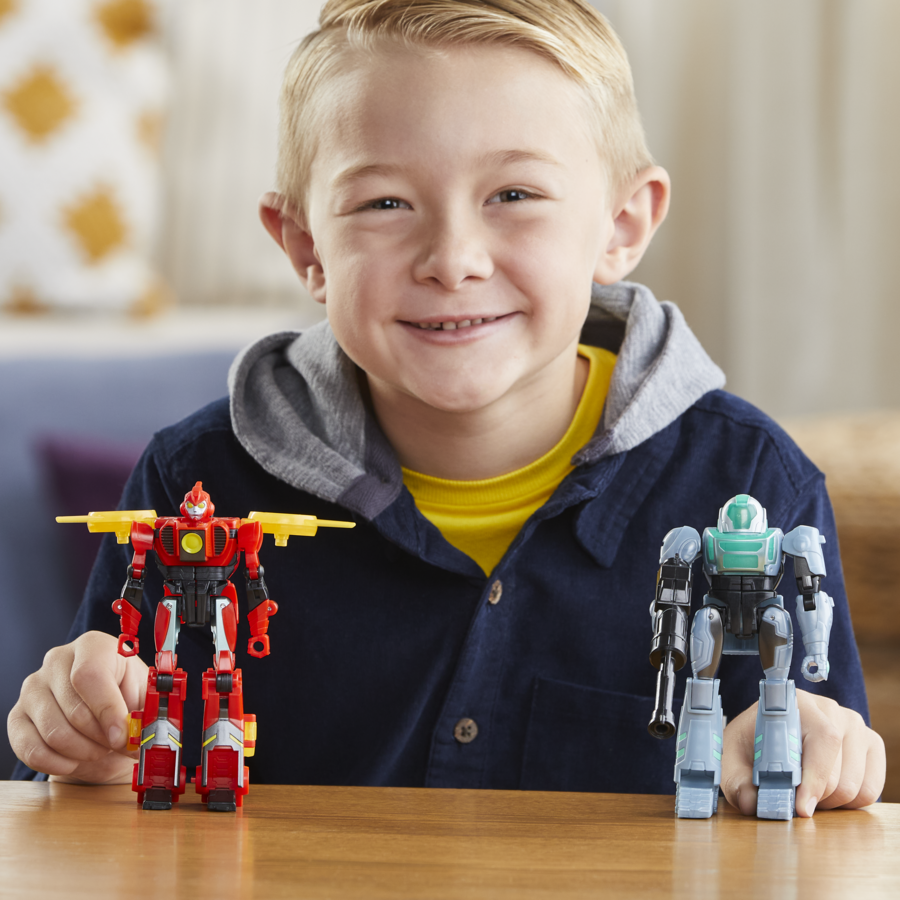 Hot! Transformers Earthspark Cyber - Combiner Set