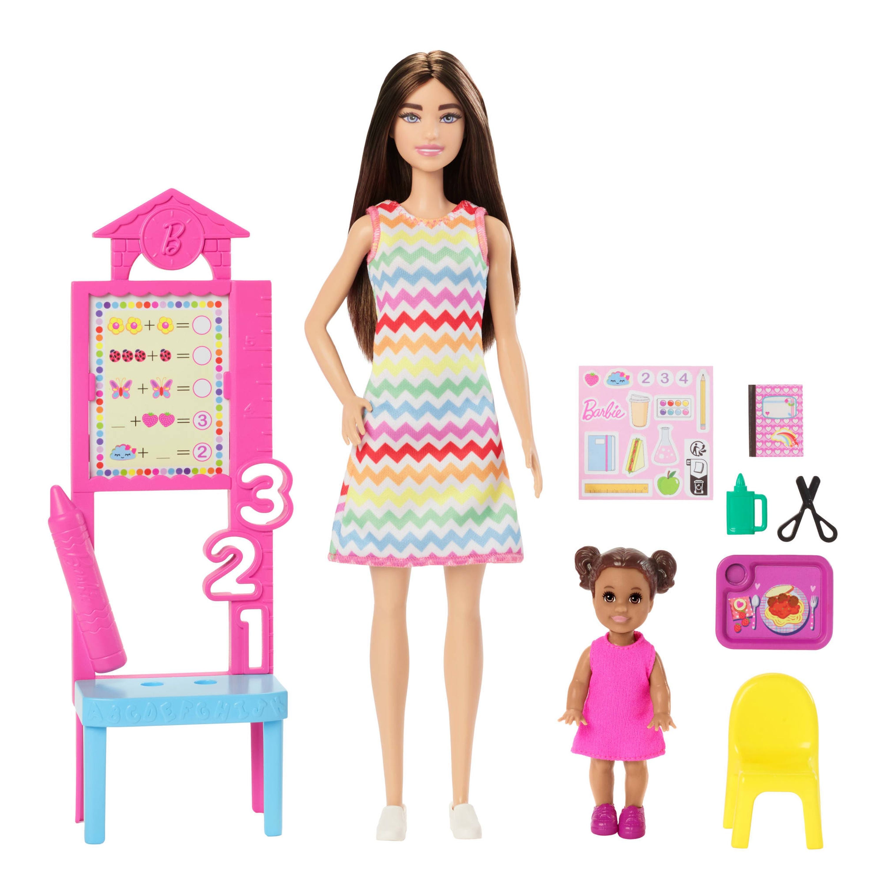 Barbie Teacher Brunette Doll Playset: Inspire Limitless Possibilities