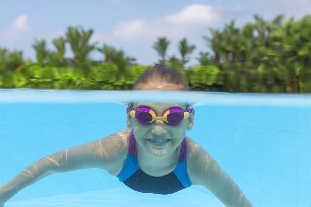 Bestway Lightning Pro Swimming Goggles - Assorted Styles for Kids Aged 7+
