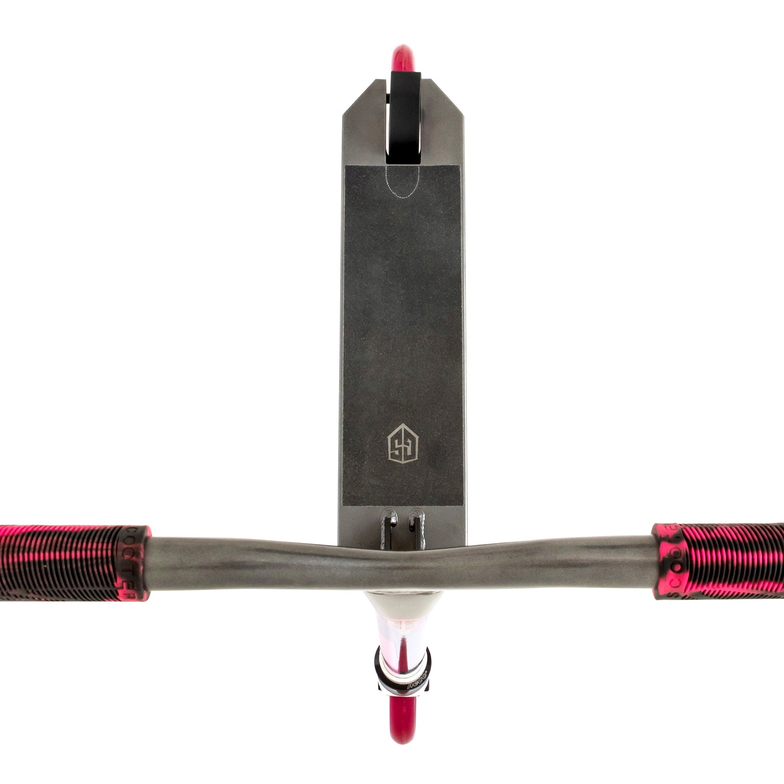 Grit Fluxx Scooter - Grey and Pink, Ideal for Beginners to Experts
