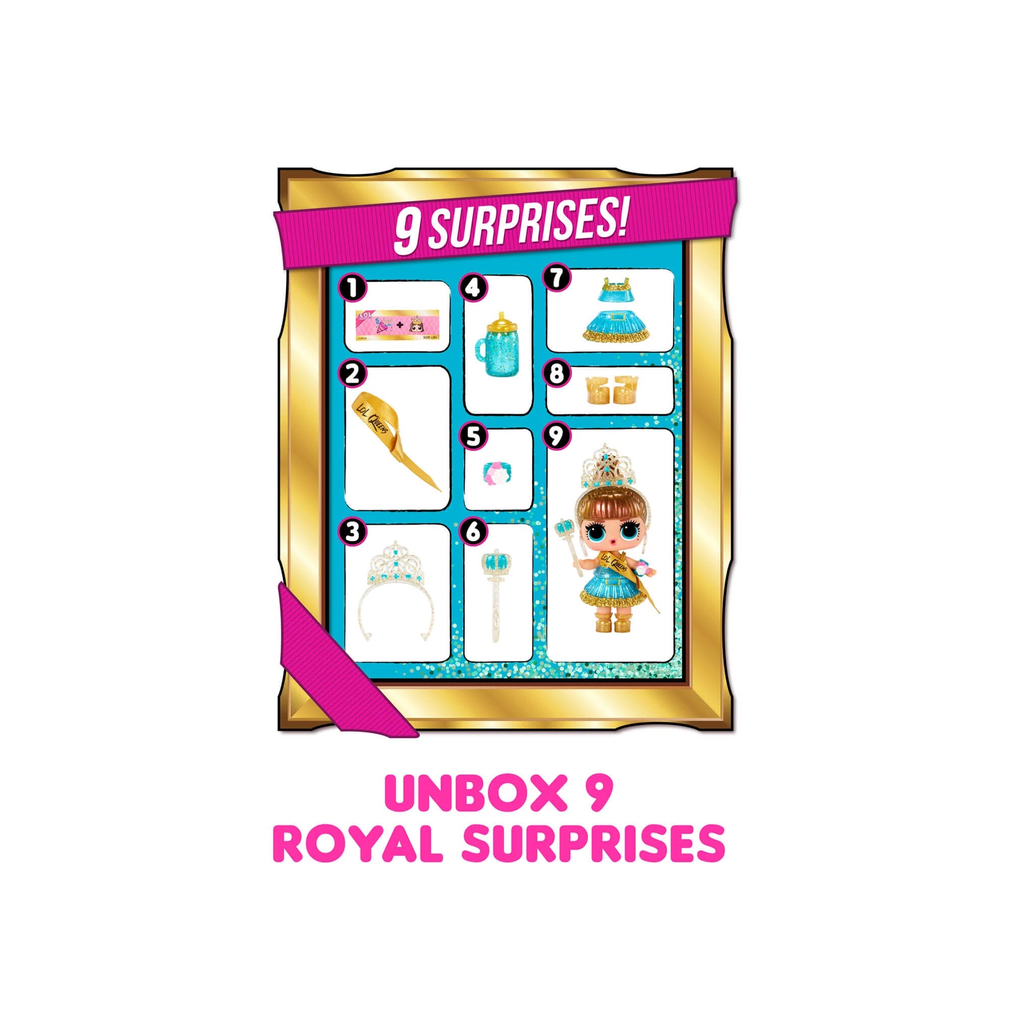 Hot Sale! Assorted Styles of LOL Surprise Collectible Queens Dolls