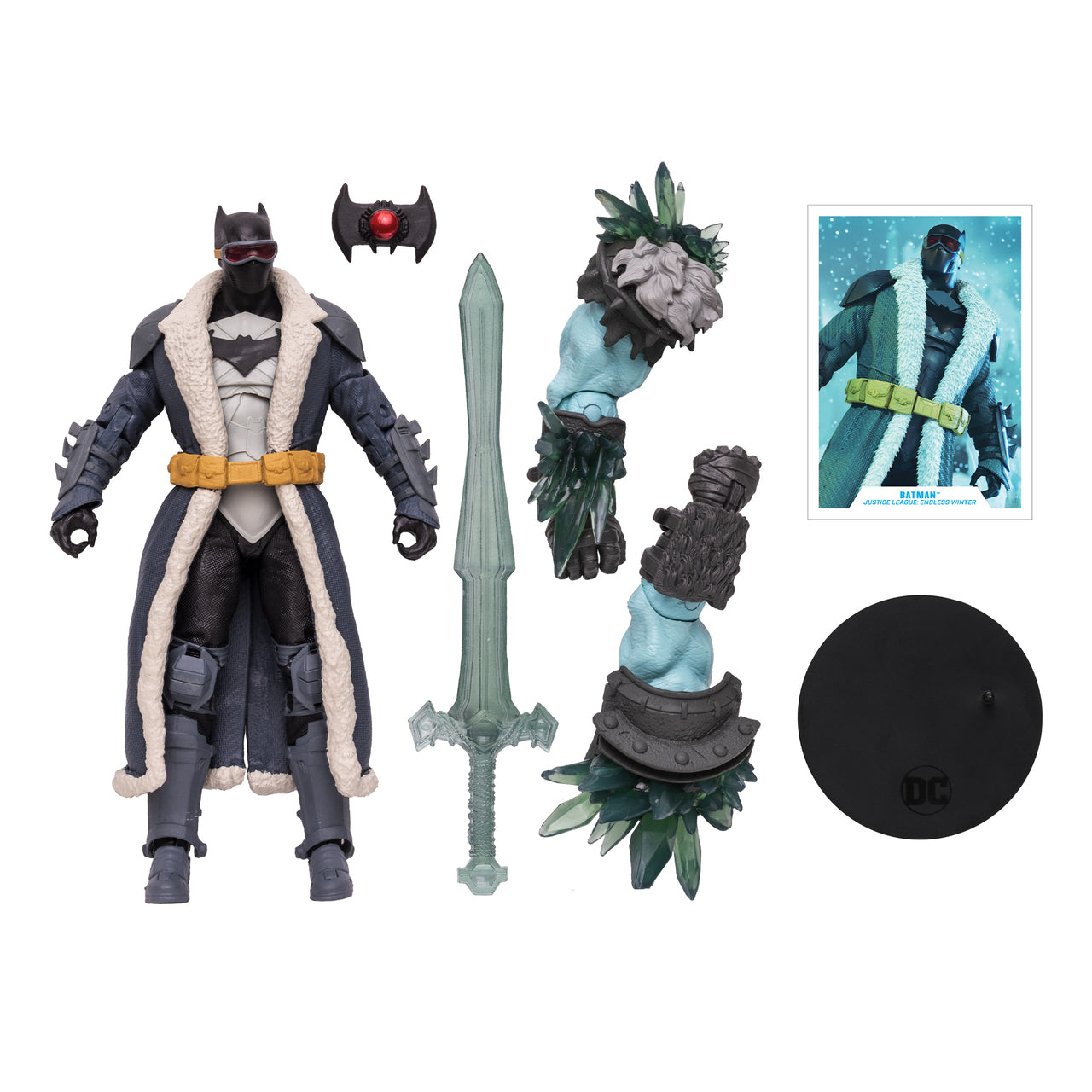Hot! DC Multiverse Build-A-Figure Endless Winter Batman