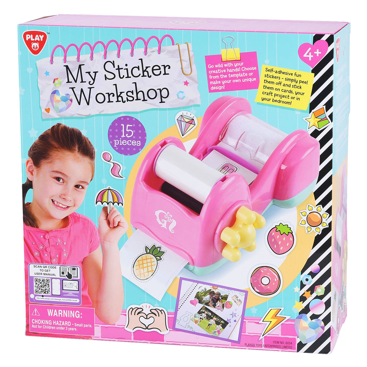 Hot Deal! Playgo My Sticker Workshop - Create Your Own Stickers