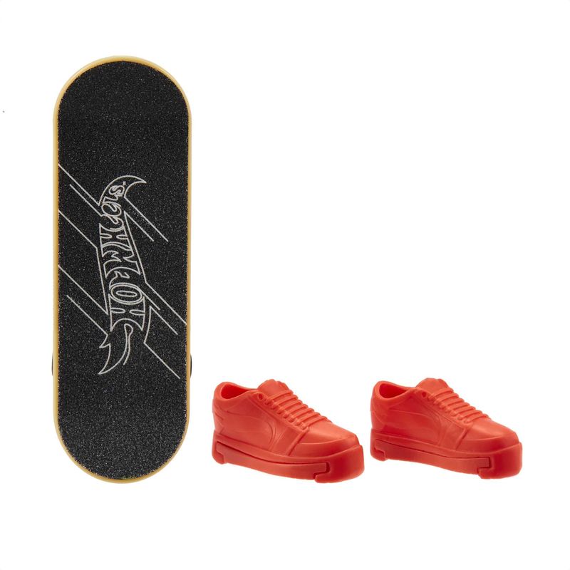 Hot Wheels Skate Fingerboard Single Pack - Abstrakt 5/5 Wildfire Freestyle - Great Gift for Kids