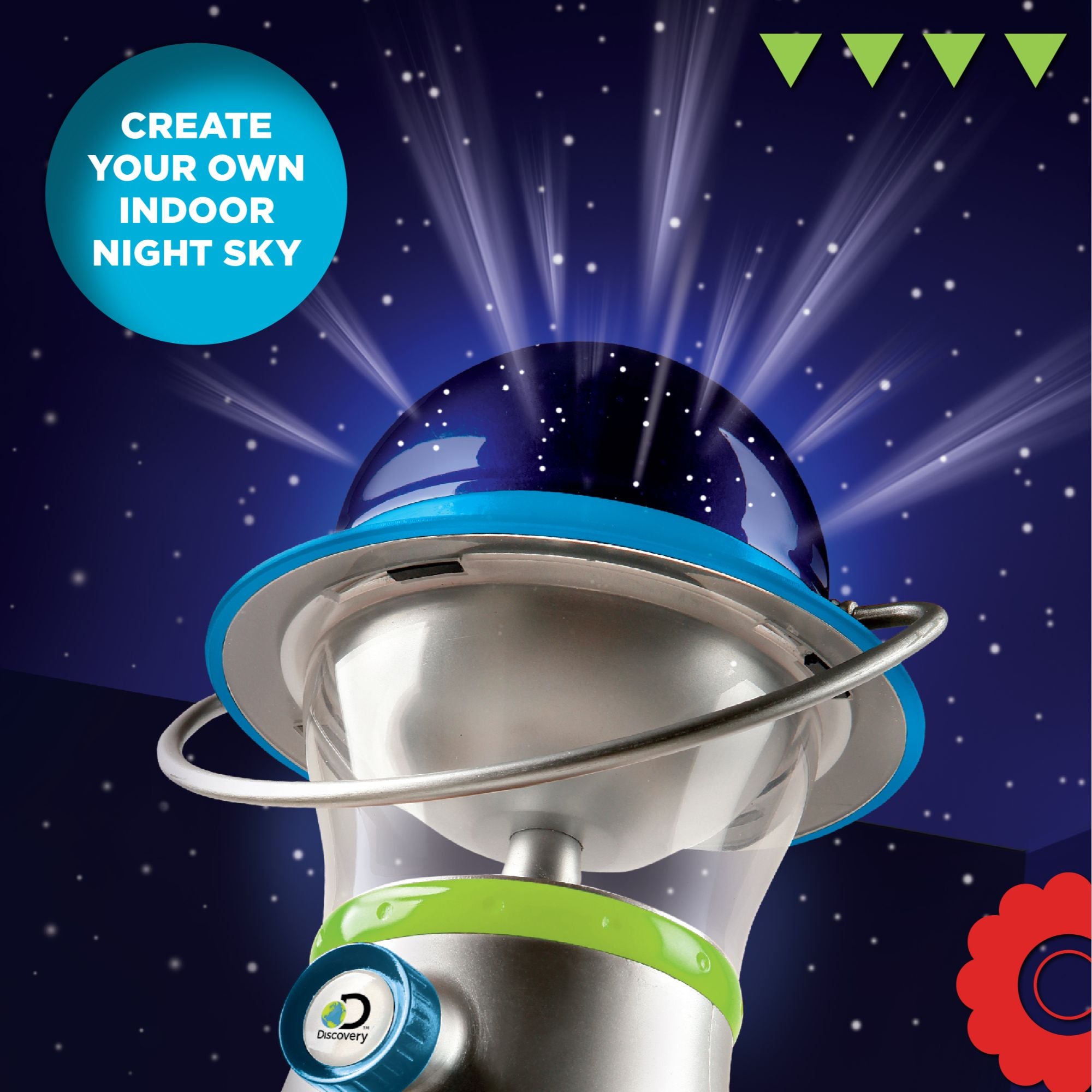 Hot! Discovery Kids 2-in-1 LED Starlight Lantern