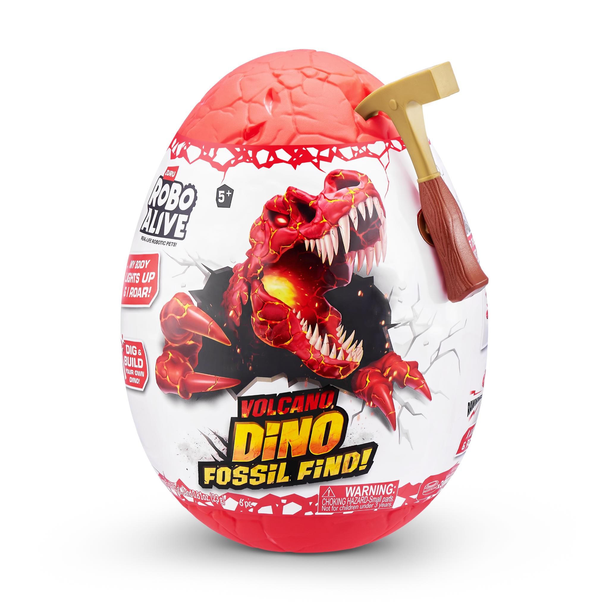 ZURU Robo Alive: Volcano Dino Fossil Discovery - Great Gift!