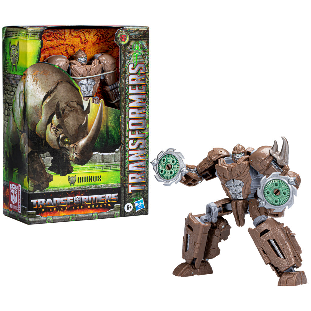 Hot! Transformers Rise Of The Beasts Voyager Class Rhinox Toy