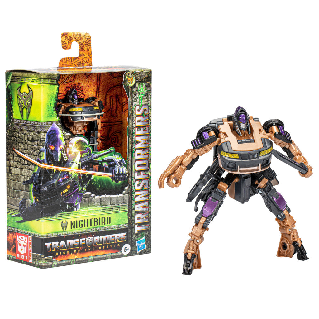 Deluxe Class Nightbird Action Figure from Transformers: Rise Of The Beasts