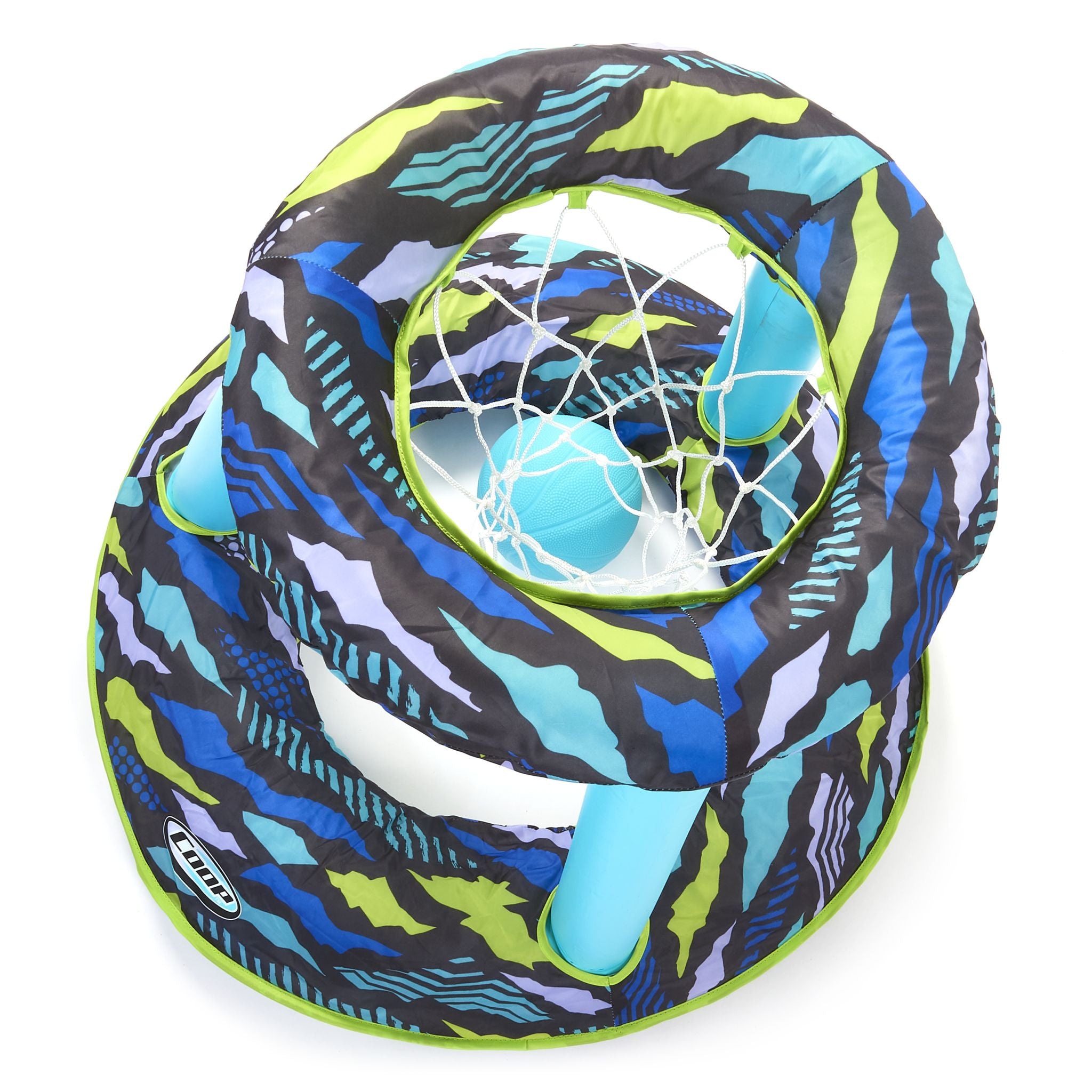 Hot Sale! Coop Hydro Inflatable Spring Hoops with Textured Pro - styled Basketball for Ages 5+