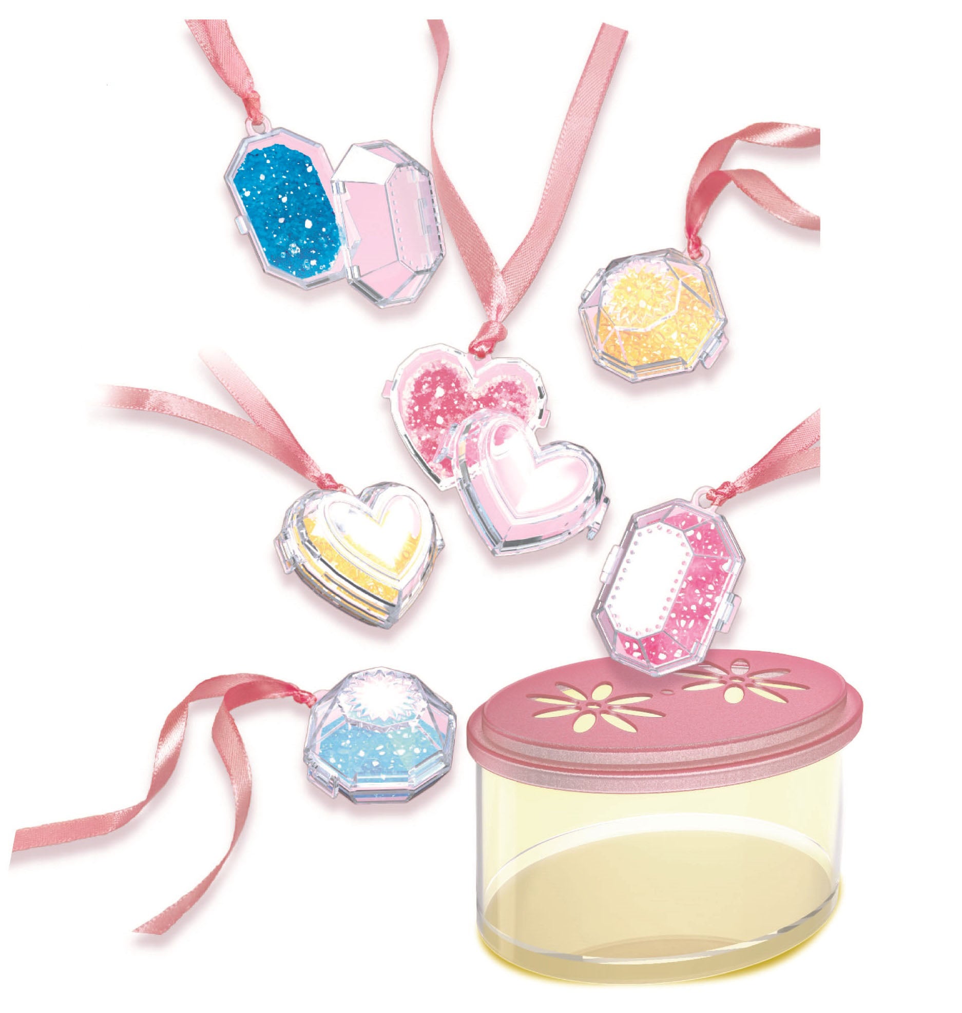 Exclusive Creative DIY Crystal Growing Jewelry Kit