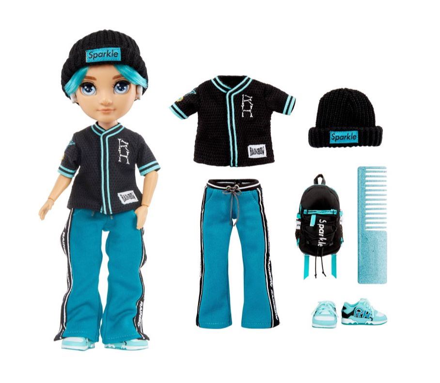 Rainbow High Junior High Fashion Doll Series 2 - 9 - inch Teal River Kendall Doll