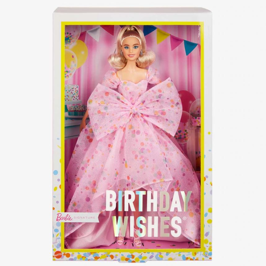 Barbie Signature Sweet Birthday Wishes Fashion Doll