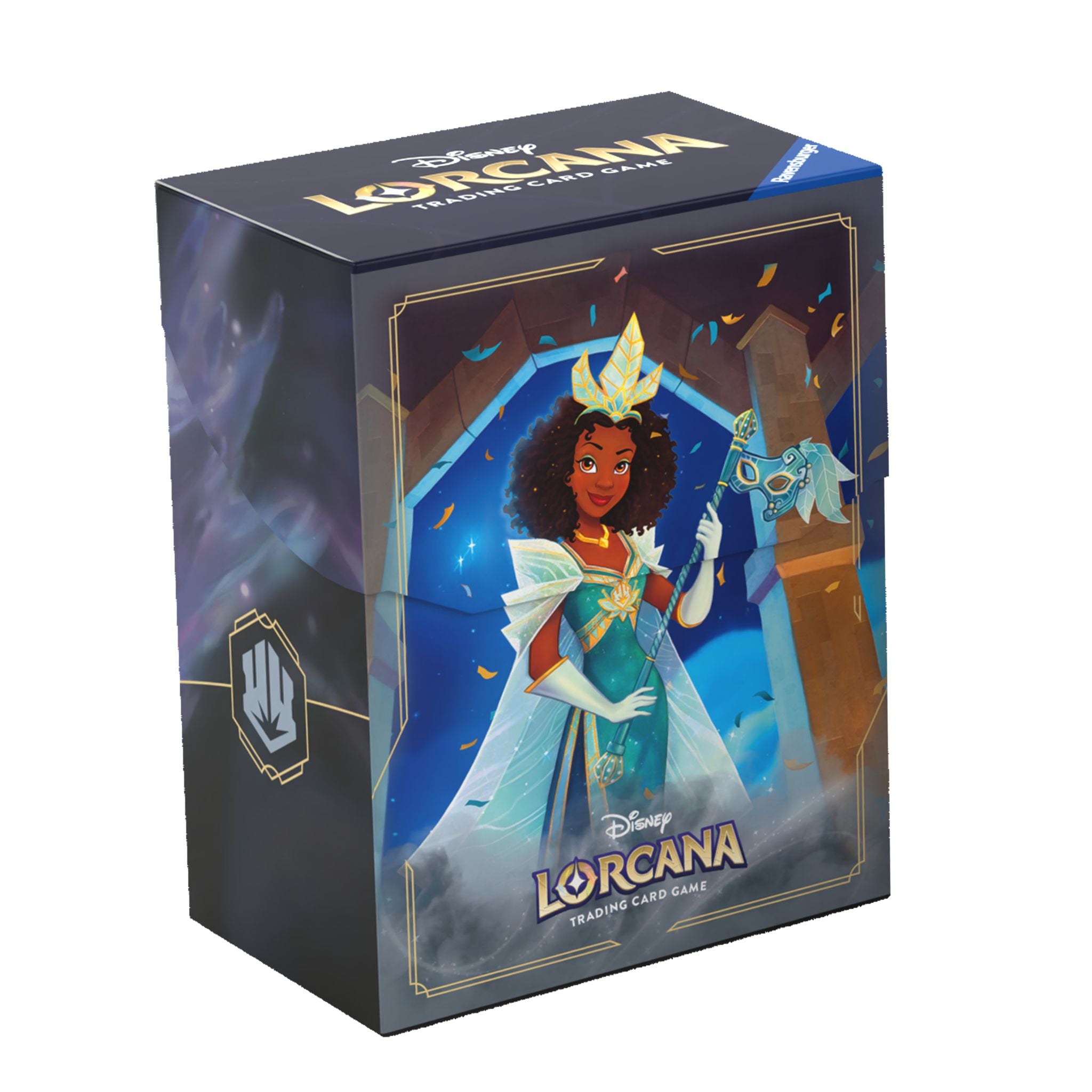 Disney Lorcana S5 Shimmering Skies - Tiana Themed Deck Box for Card Storage