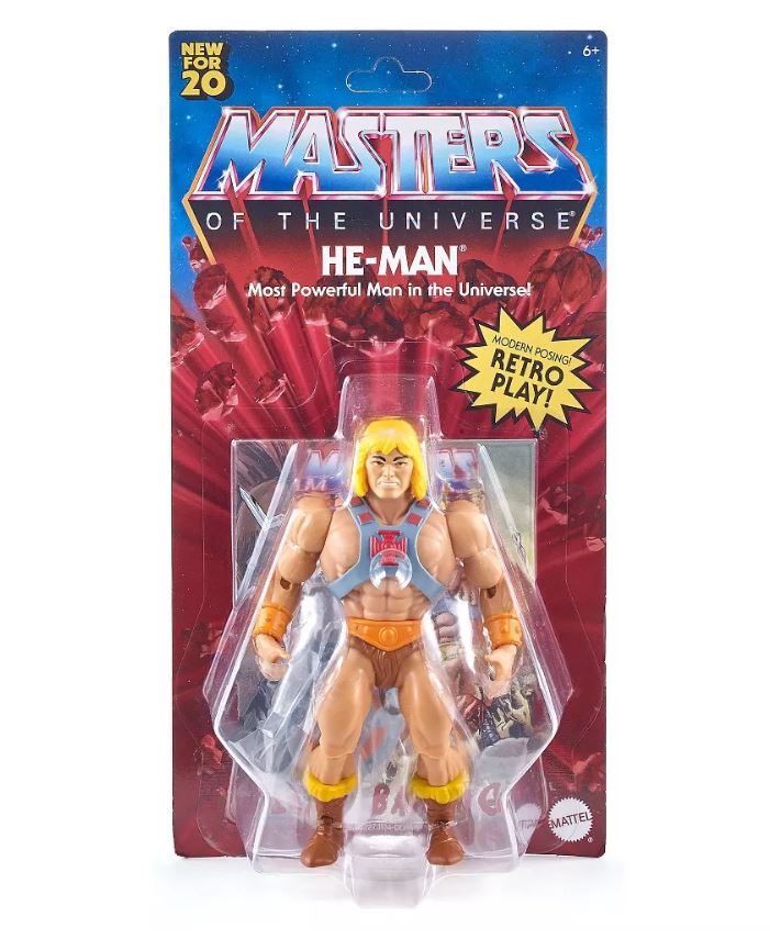 5.5-Inch Poseable Masters Of The Universe He-Man Action Figure