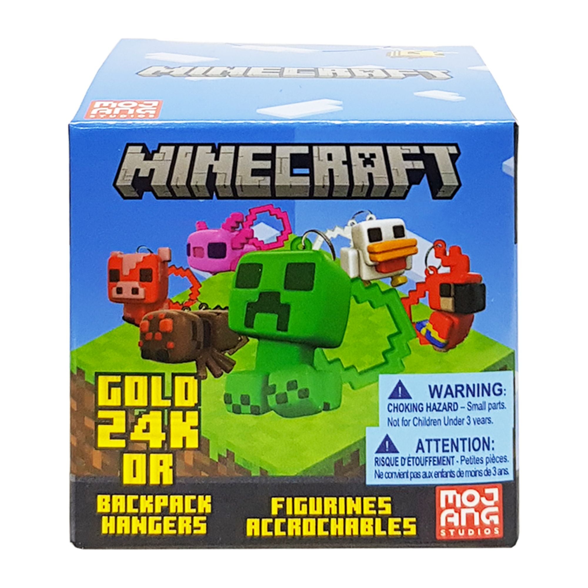 Assorted Styles Minecraft Backpack Hangers - Collectible Figures