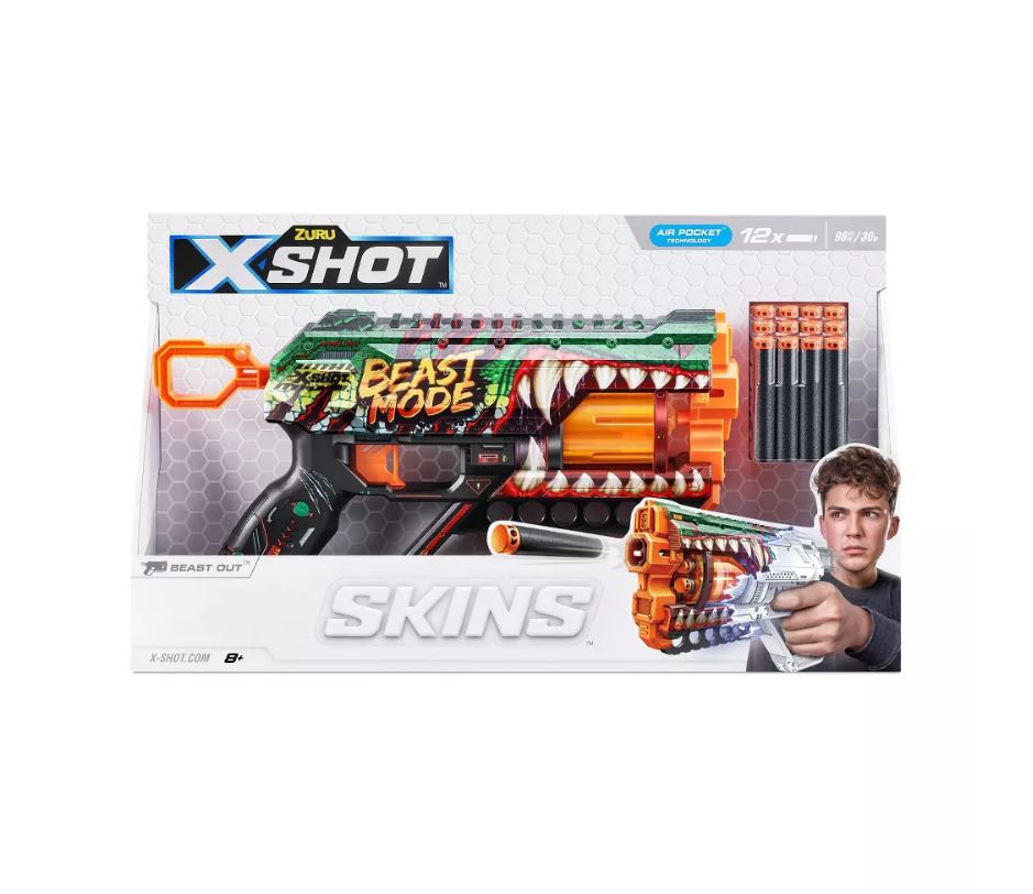 ZURU X Shot Skins Griefer Blaster Beast Out