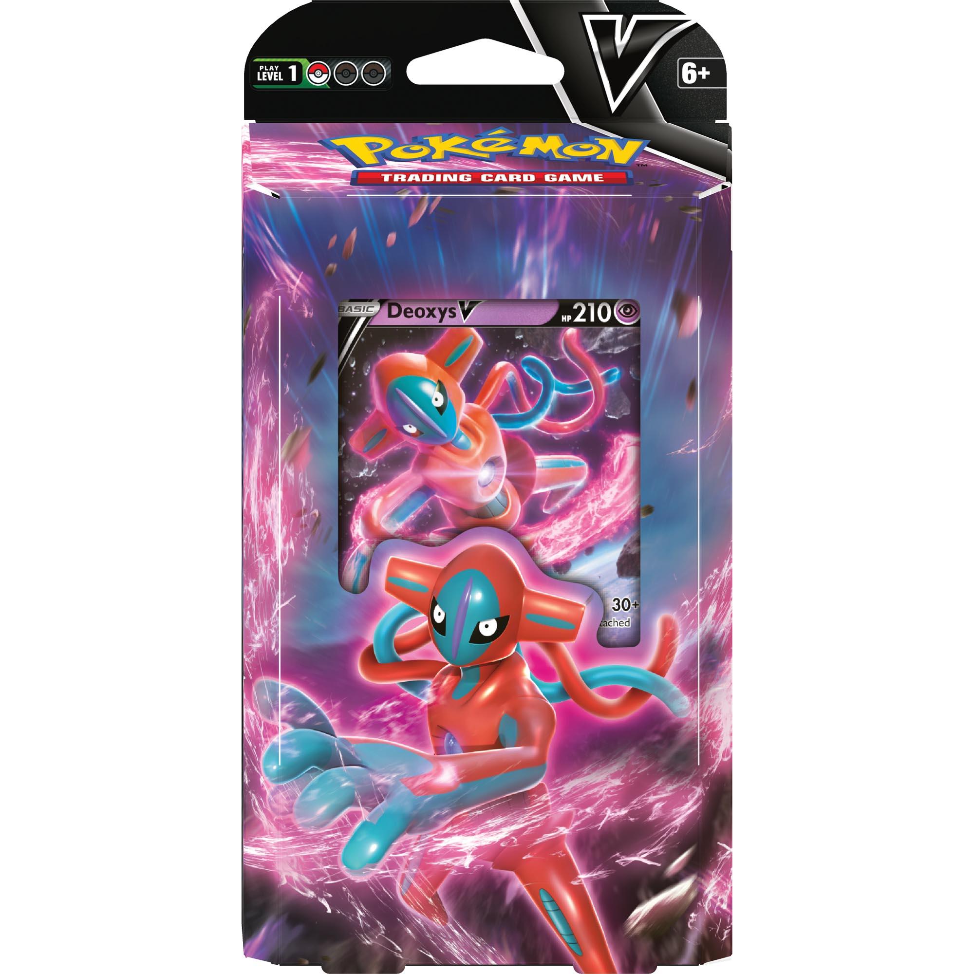Assorted Styles of Pokemon TCG Deoxys V & Zeraora V Battle Decks