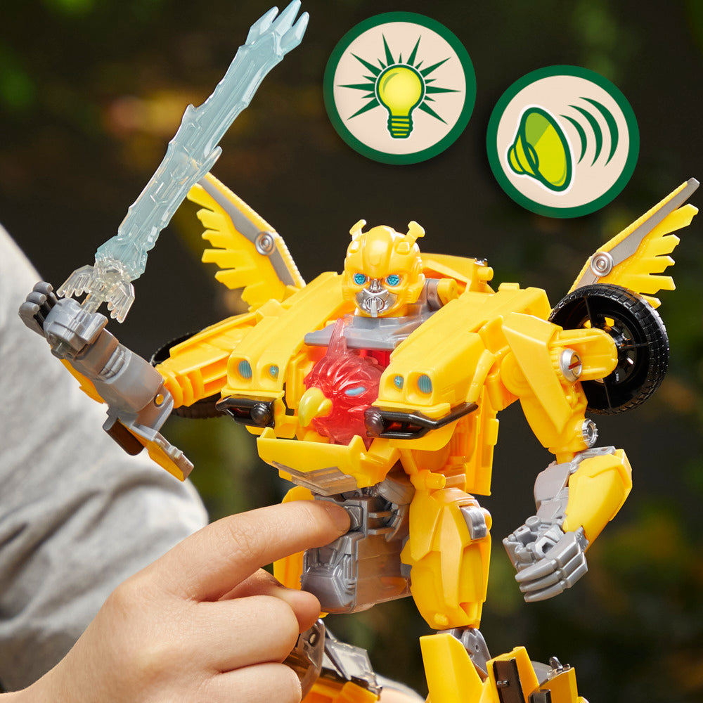 Hot Sale! Transformers Rise of the Beasts Beast - Mode Bumblebee Action Figure Toy