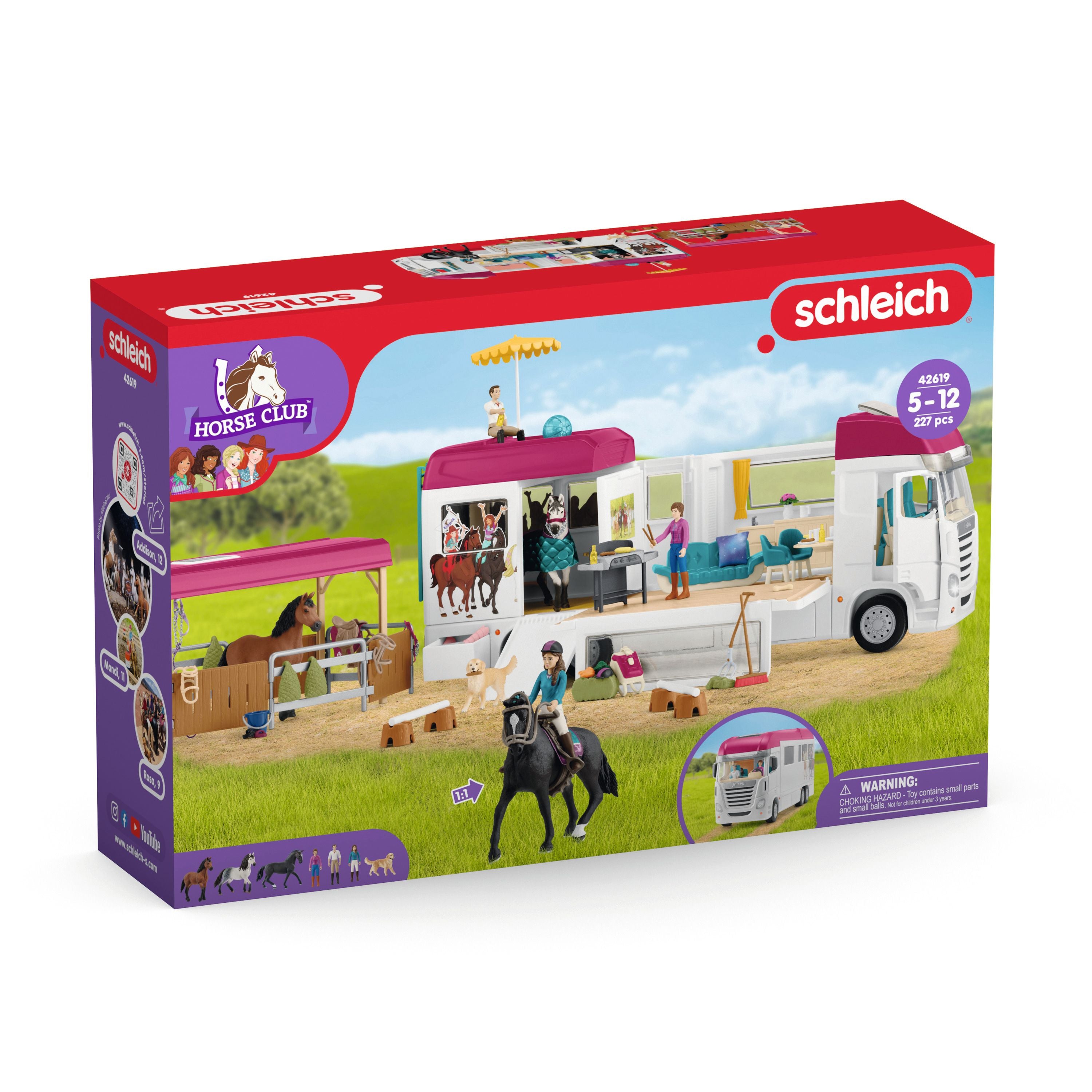 Hot Deal! Schleich Horse Transporter Set for Endless Family and Horse Tournament Fun