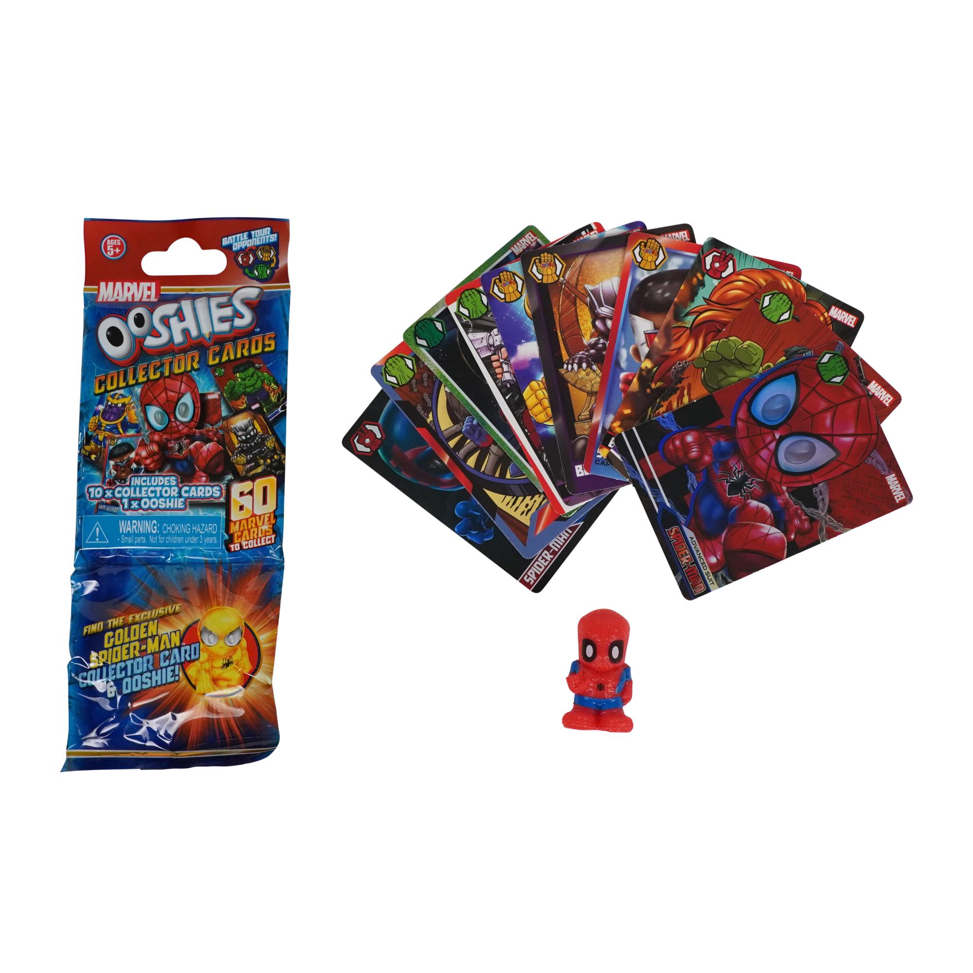 Marvel Ooshies Trading Cards Starter Pack with Pencil Topper