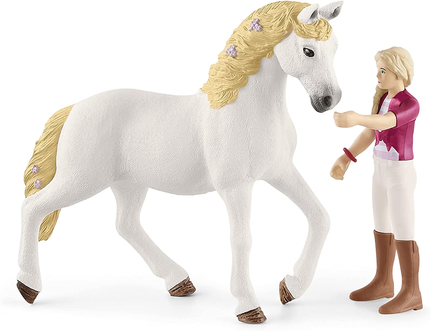 Schleich Horse Club Toy Set: Sofia & Blossom - An Inseparable Pair for Kids