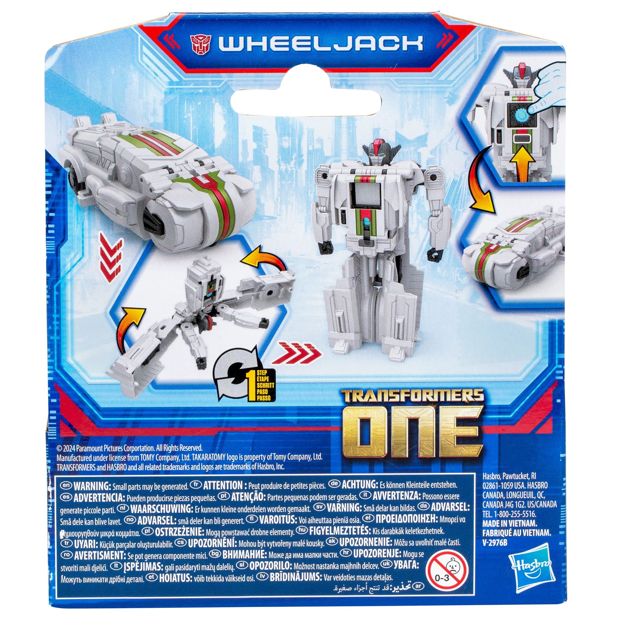 Hot Sale! Transformers One Movie-Inspired Cog Changer Wheeljack 2-in-1 Action Figure