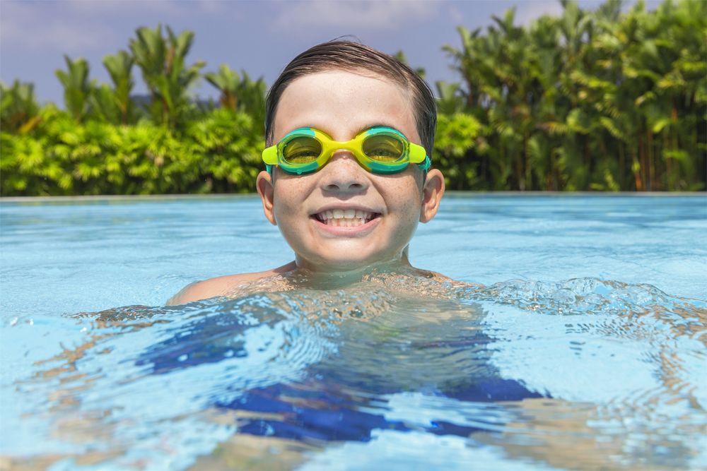 Bestway Lightning Pro Swimming Goggles - Assorted Styles for Kids Aged 7+