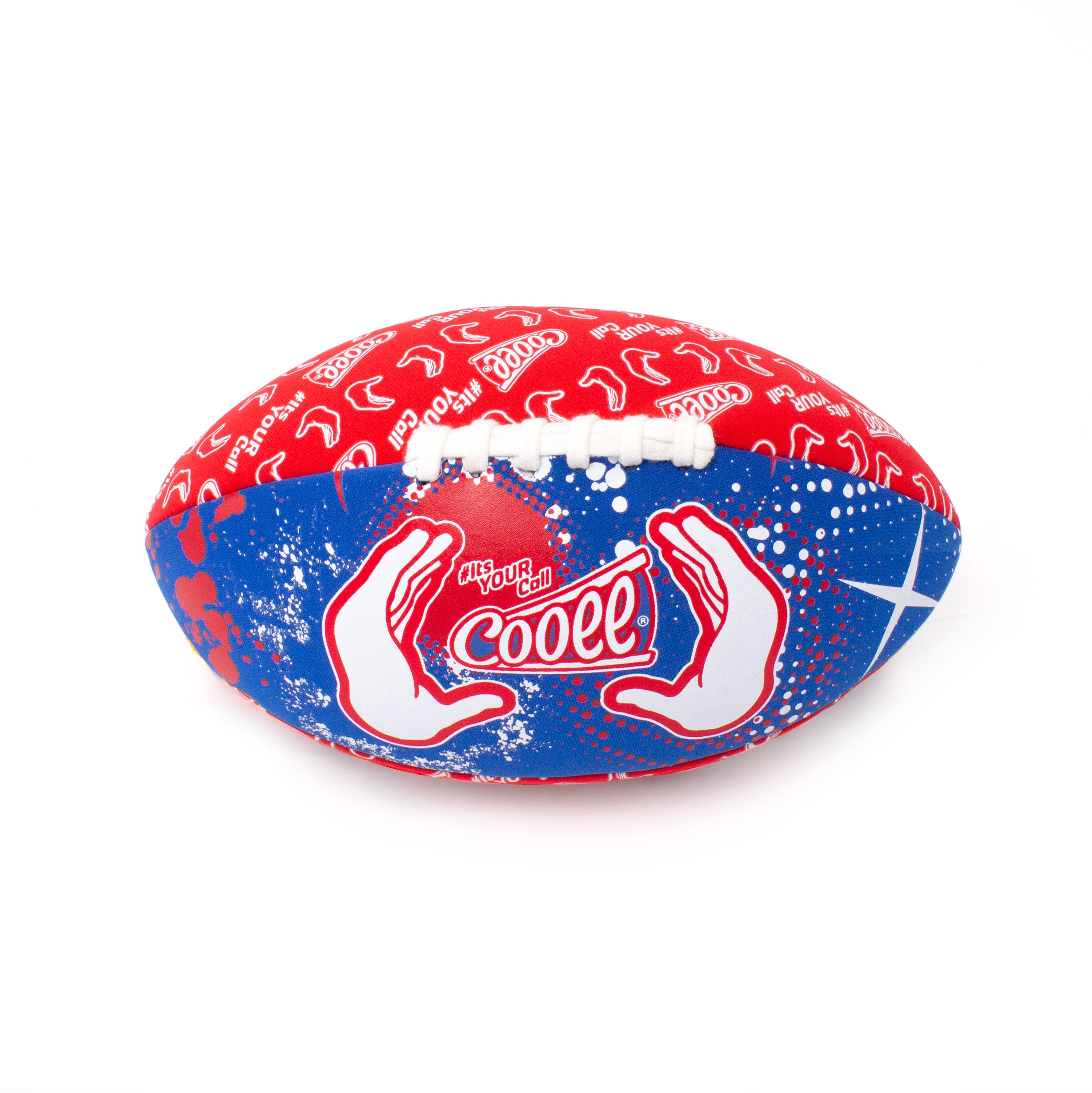 11-Inch Red Cooee Durable Neoprene Football