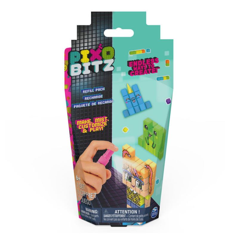 Pixobitz Assorted Styles Refill Pack for Endless Creative Fun