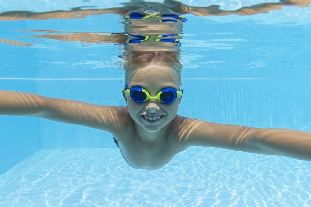 Bestway Lightning Pro Swimming Goggles - Assorted Styles for Kids Aged 7+