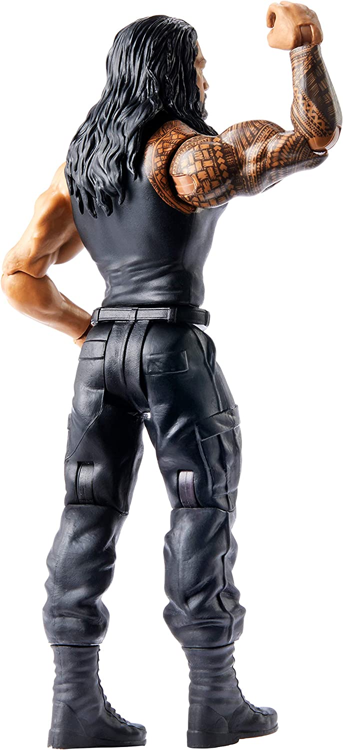 Series 108 WWE Basic Action Figure - Authentic Roman Reigns, Approx 6-Inch