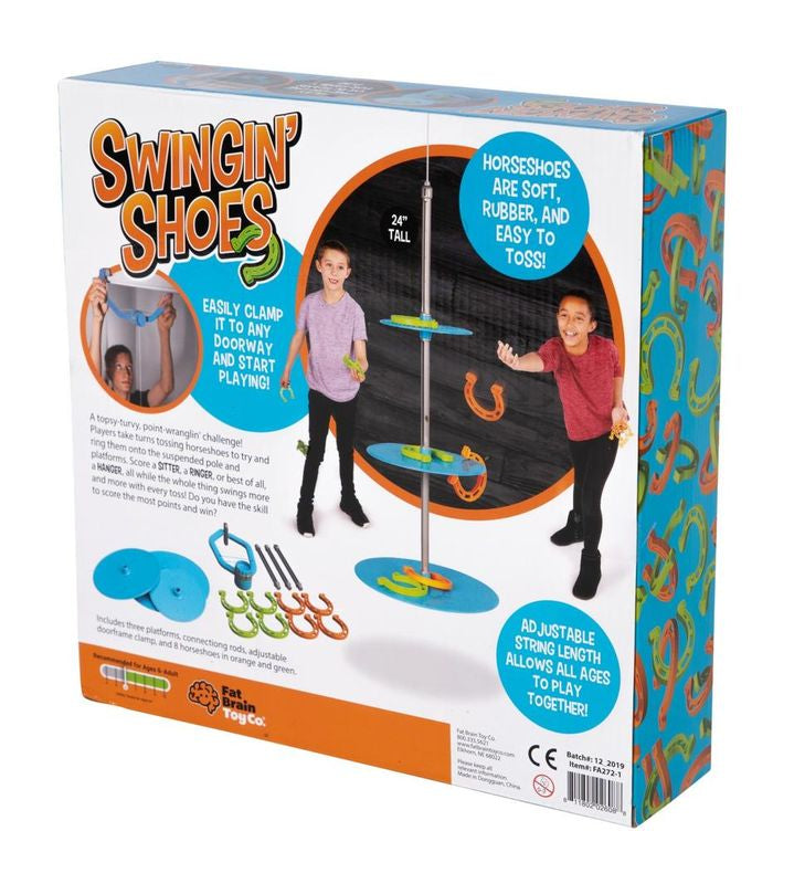 Fat Brain Toys: Swingin' Shoes Game - Fun for All!