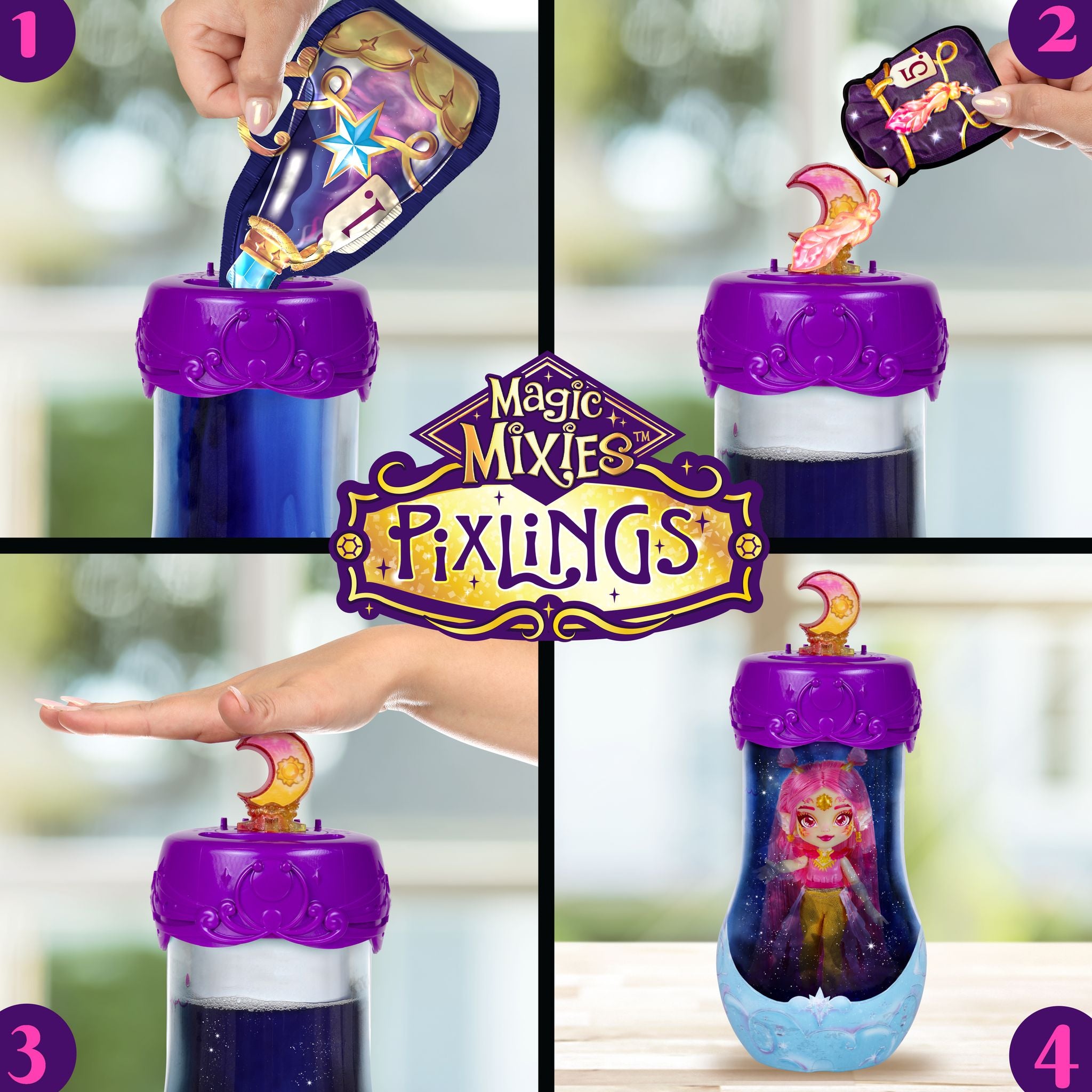 Hot Deal! Magic Mixies Pixlings Collectible Doll - Pheona The Phoenix Pixling