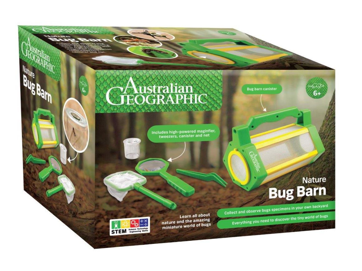 Hot Deal: Australian Geographic Insect Collection and Observation Bug Barn for Ages 6+