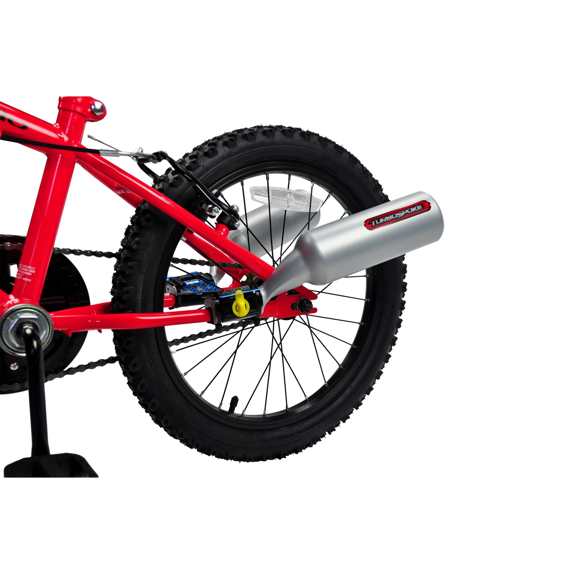 Hot Deal! TURBOSPOKE Bicycle Exhaust System to Transform Your Bike into a Real - sounding Motorbike