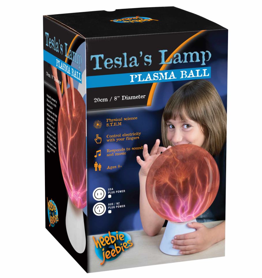 20cm Plasma Ball Tesla Lamp - A Mesmerizing Scientific Wonder