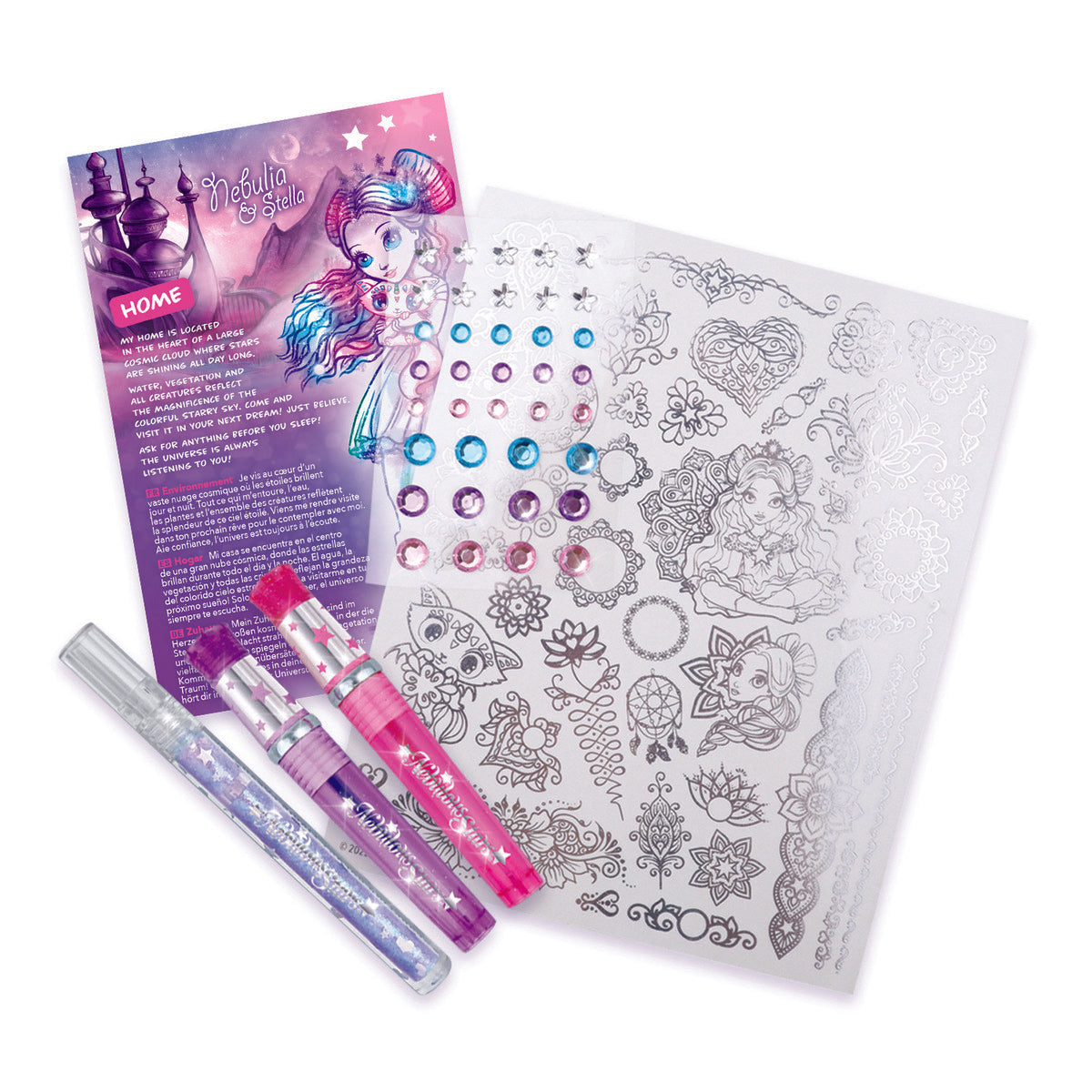 Hot! Nebulous Stars Stardust Body Art Set - Nebulia