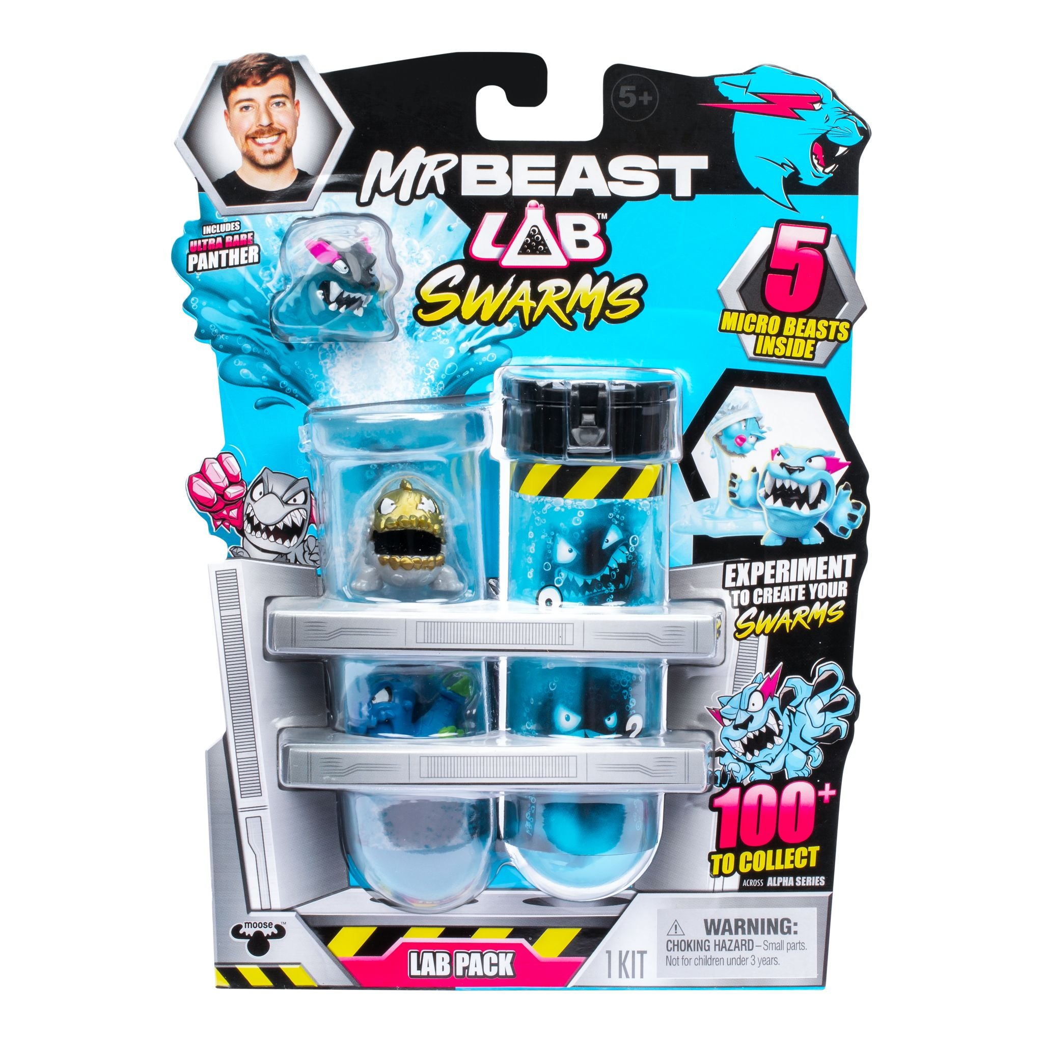 Hot! MrBeast Lab Swarms 5-Pack Collection