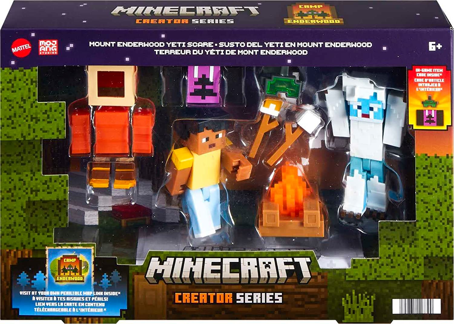 Minecraft Creator Series Mount Enderwood Yeti Scare Pack