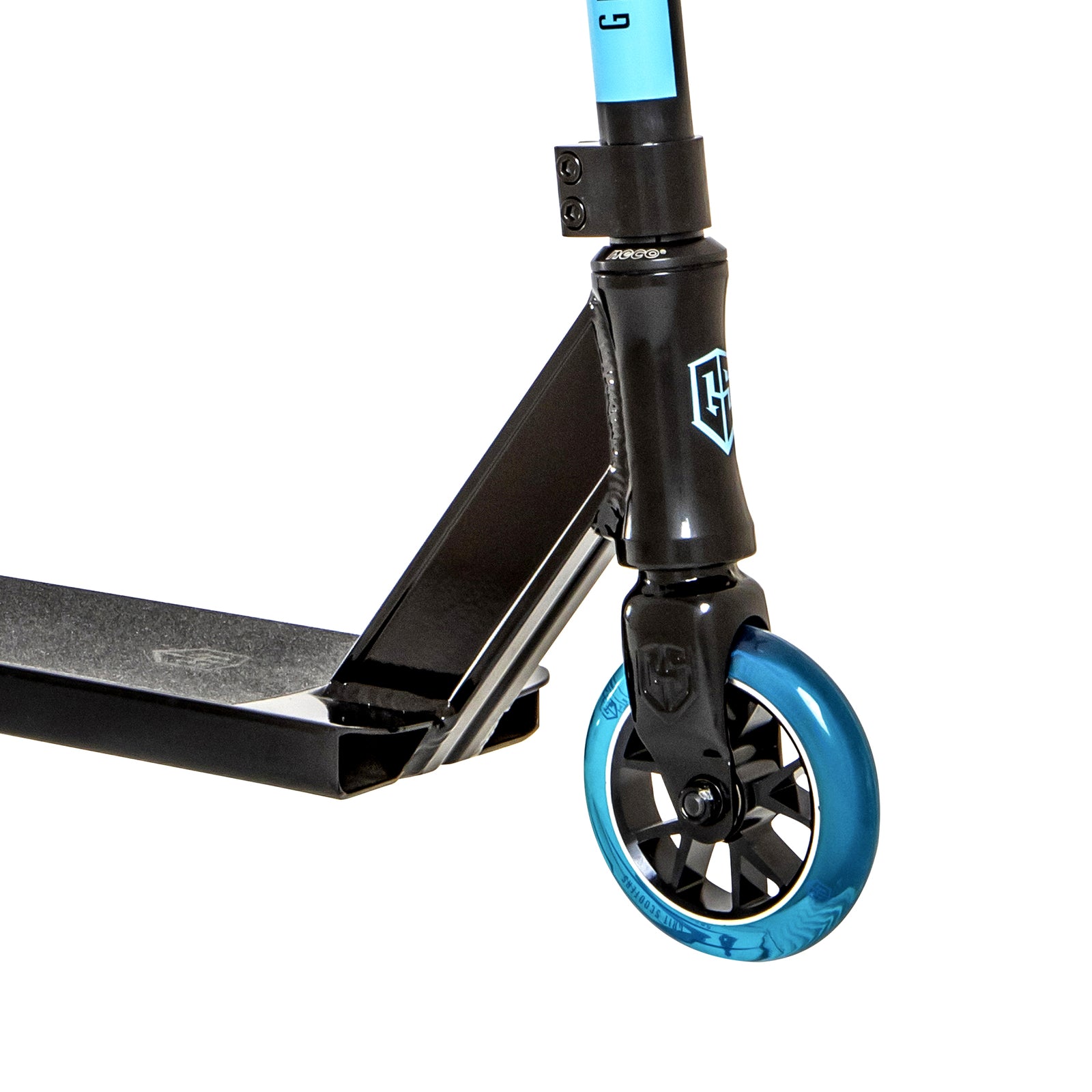 Grit Fluxx Scooter - Black with Blue, Ideal for Beginner to Expert Riders